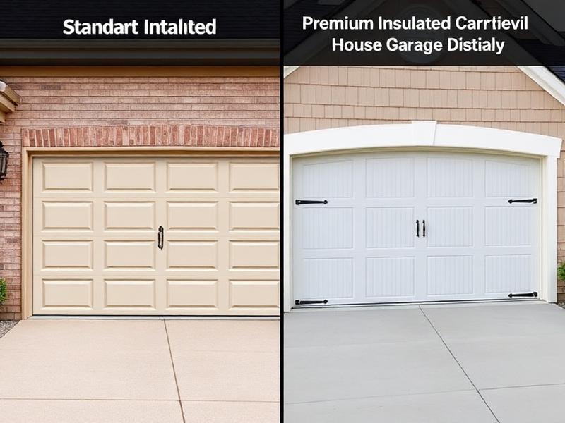 Premium vs Standard Comparison: Making Smart Decisions - garage door article illustration